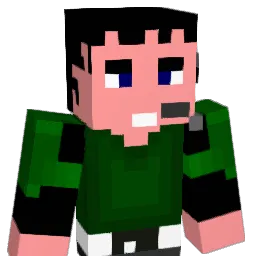 gillmine Minecraft avatar bust