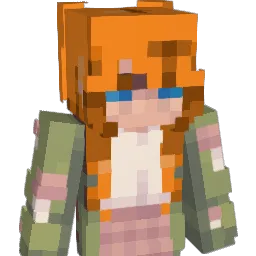 gingercatspirit Minecraft avatar bust