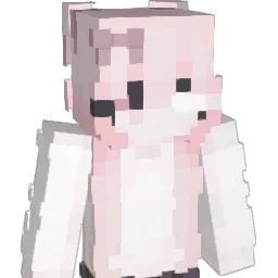 girlulove Minecraft avatar bust