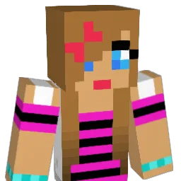 girlycraft1211 Minecraft avatar bust