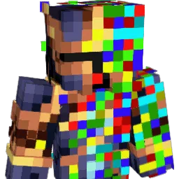 gl1tchdrone Minecraft avatar bust