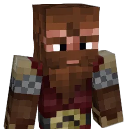 glahti Minecraft avatar bust
