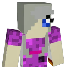glammaw Minecraft avatar bust