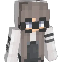 glassesluv Minecraft avatar bust