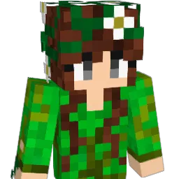 glassplant Minecraft avatar bust