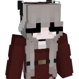 glcria Minecraft avatar bust