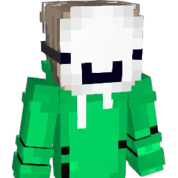 glitched_pc Minecraft avatar bust