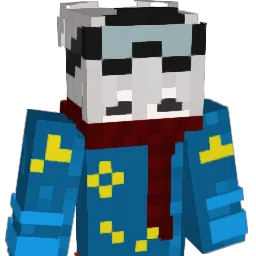 glitchyscribbles Minecraft avatar bust