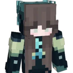 glittercrystal Minecraft avatar bust