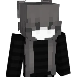 glow Minecraft avatar bust