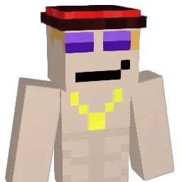 glungas Minecraft avatar bust