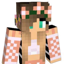 goalivia Minecraft avatar bust