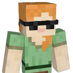 goatrun Minecraft avatar bust