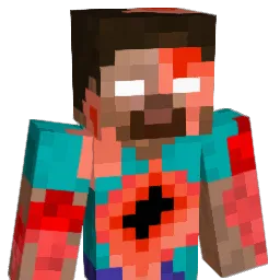 goku76 Minecraft avatar bust