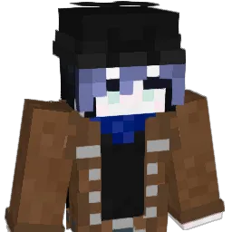 gokucarrot Minecraft avatar bust