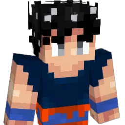 gokuthe Minecraft avatar bust