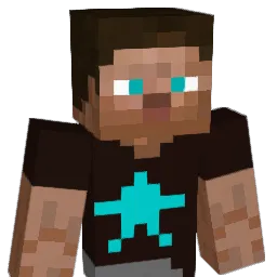 golden_blue Minecraft avatar bust