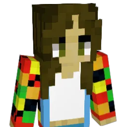 goldenana Minecraft avatar bust