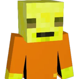 goldensphynx Minecraft avatar bust