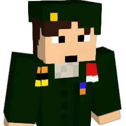 goldlauncher Minecraft avatar bust