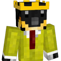 goldpat Minecraft avatar bust