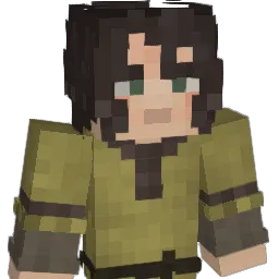 gonefield Minecraft avatar bust