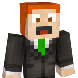 googles21 Minecraft avatar bust