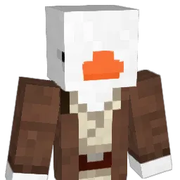 gooselov Minecraft avatar bust