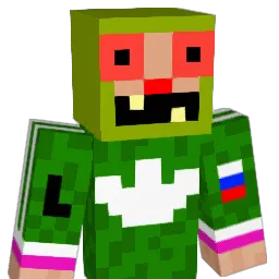 gothmoney Minecraft avatar bust