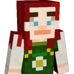 goudawouda Minecraft avatar bust