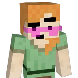 gourdinette Minecraft avatar bust