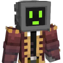 grafEagle Minecraft avatar bust