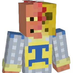 grandpsychic Minecraft avatar bust