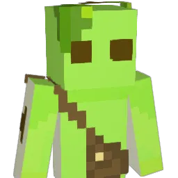greenapple1212 Minecraft avatar bust