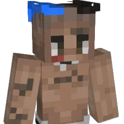 greenbul Minecraft avatar bust