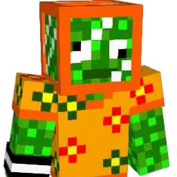 greencanvas Minecraft avatar bust
