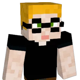 greencode Minecraft avatar bust