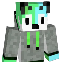 greensuitkid Minecraft avatar bust