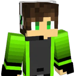greghair Minecraft avatar bust