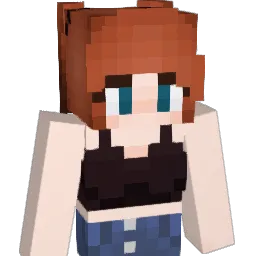 gretagoo Minecraft avatar bust