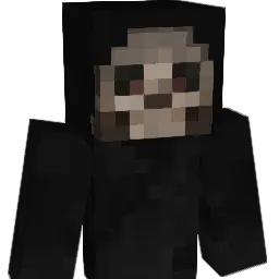 grimdeath Minecraft avatar bust