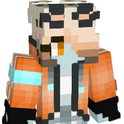 grimiable Minecraft avatar bust