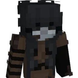 gruselfilm Minecraft avatar bust