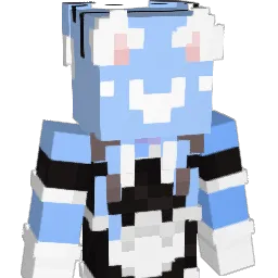 grwmloid Minecraft avatar bust