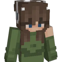 grxxceee Minecraft avatar bust