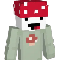 grzibek Minecraft avatar bust