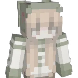 gslashm Minecraft avatar bust