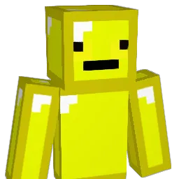 gubuck Minecraft avatar bust