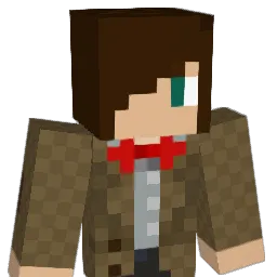 gulddraken Minecraft avatar bust