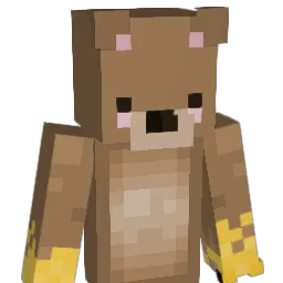gummydinoo Minecraft avatar bust